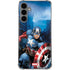 Marvel Captain America Portrait Galaxy S24 Plus Clear Case